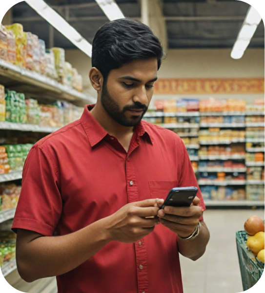 Get 5% Back Man Image